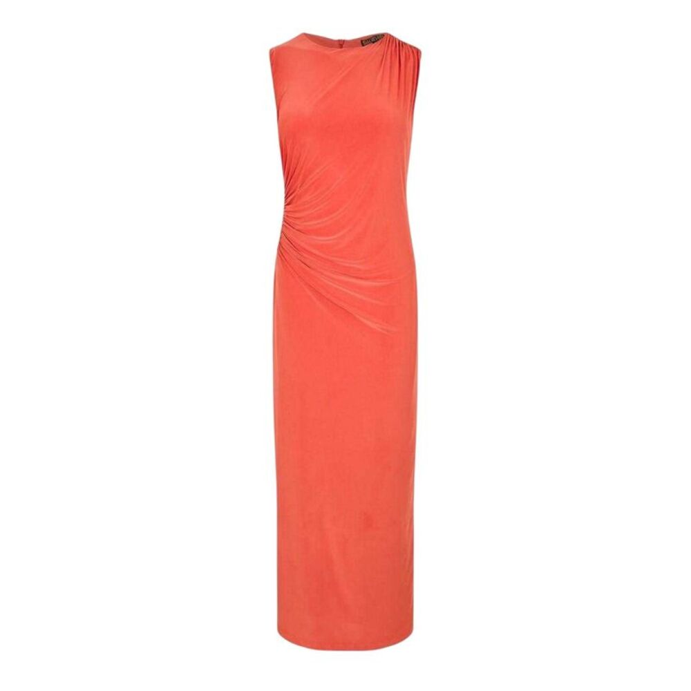 Biba Womens/Ladies Cinched Waist Maxi Dress / Orange